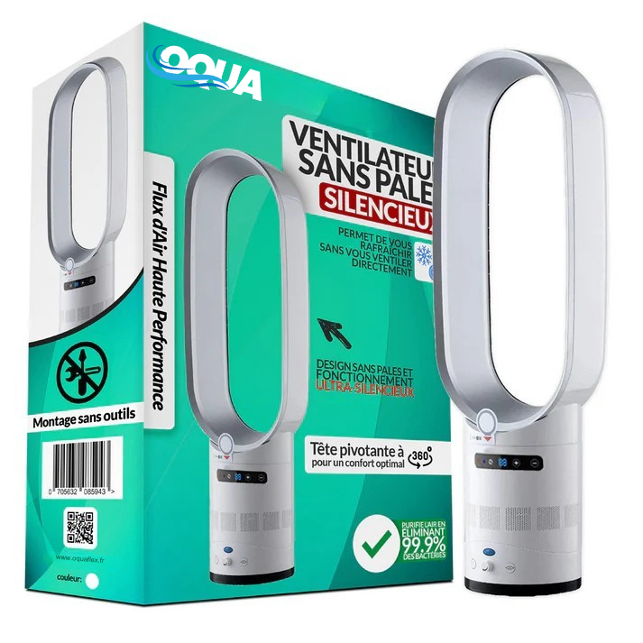 VENTILATEUR SANS PALES SILENCIEUX OQUAFLEX™